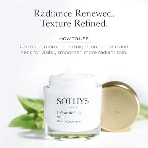 SOTHYS Glow Defense Cream Daily Face Moisturizer for Dull Skin | Hydrates & Refines Texture thumbnail 6