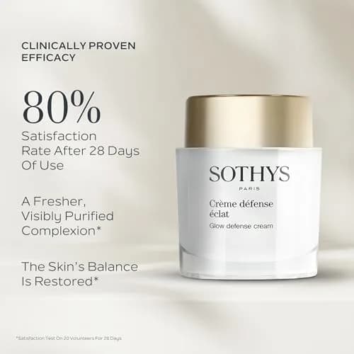 SOTHYS Glow Defense Cream Daily Face Moisturizer for Dull Skin | Hydrates & Refines Texture thumbnail 3