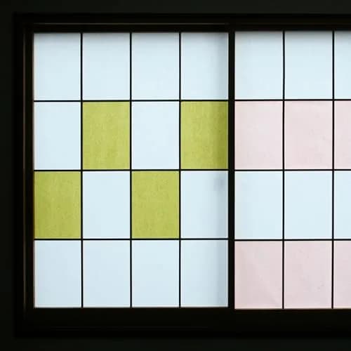 ONAO Shoji Paper Roll (28cm x 300cm / 11" x 118") Willow Green | Authentic Japanese Washi Paper for Screens & Crafts thumbnail 4
