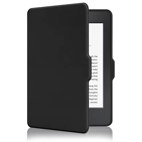 MOROCK Case for 6" Kindle Paperwhite 2012-2017 | Slim Lightweight PU Leather Auto Wake/Sleep Cover thumbnail 1