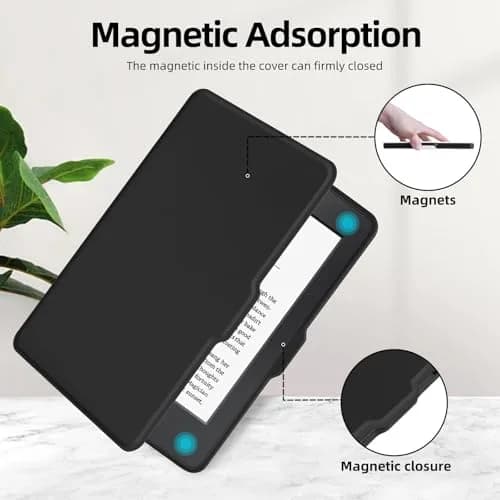 MOROCK Case for 6" Kindle Paperwhite 2012-2017 | Slim Lightweight PU Leather Auto Wake/Sleep Cover thumbnail 5