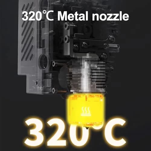 Aladrs Assembled Hotend Kit for Anycubic Kobra S1/S1 Combo 3D Printers | 1.75mm Filament Support thumbnail 5