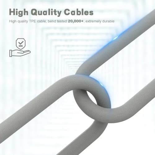 Toeasor Replacement Audio Cable 1.5m (4.9ft) for Sony WH-1000XM5/XM4 Headphones | Hi-Fi Sound Transmission thumbnail 4