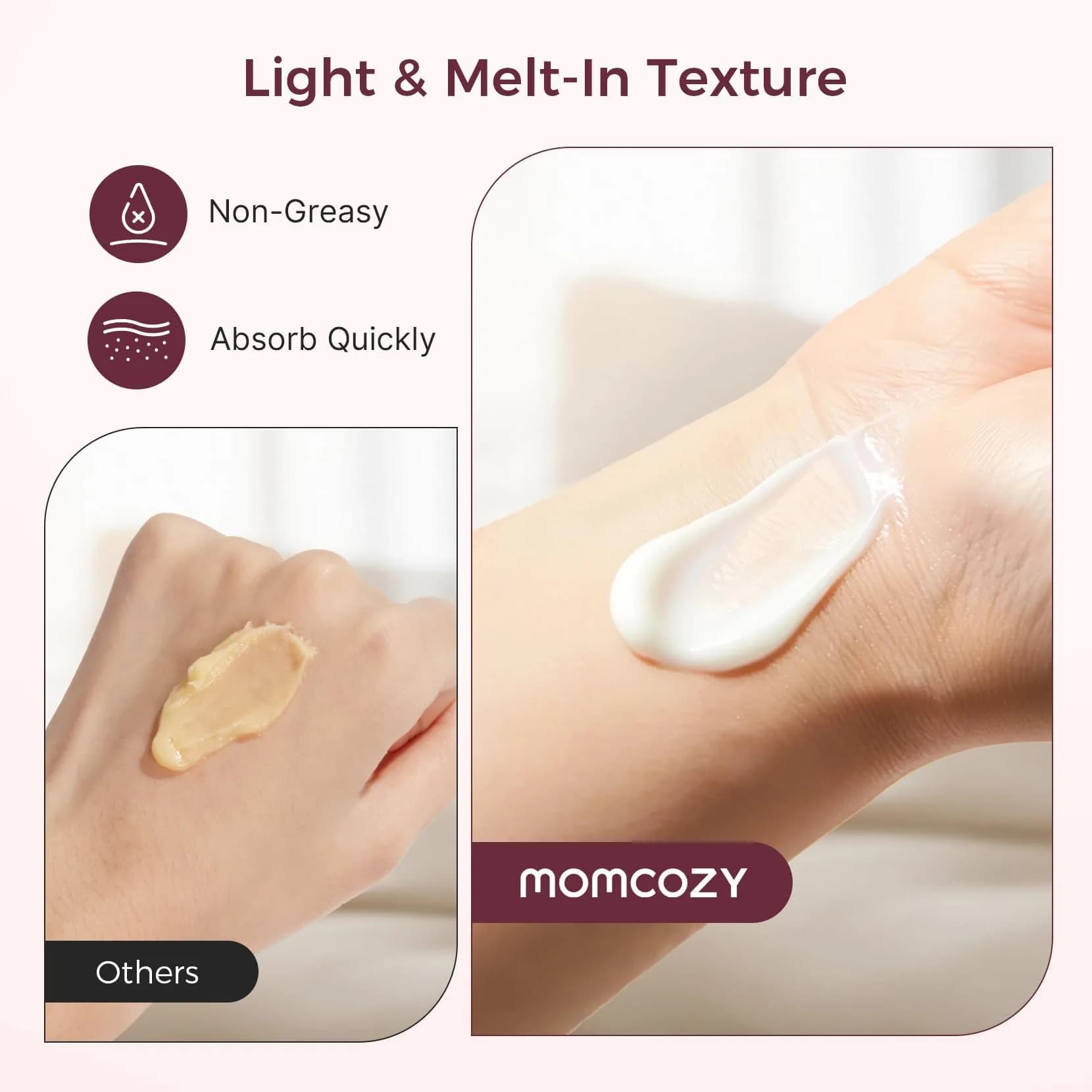 Momcozy Cooling Nipple Cream with Ceramic Applicator, Safe for Breastfeeding, 1.76oz | Plant-Based Relief for Cracked Nipples - view 7