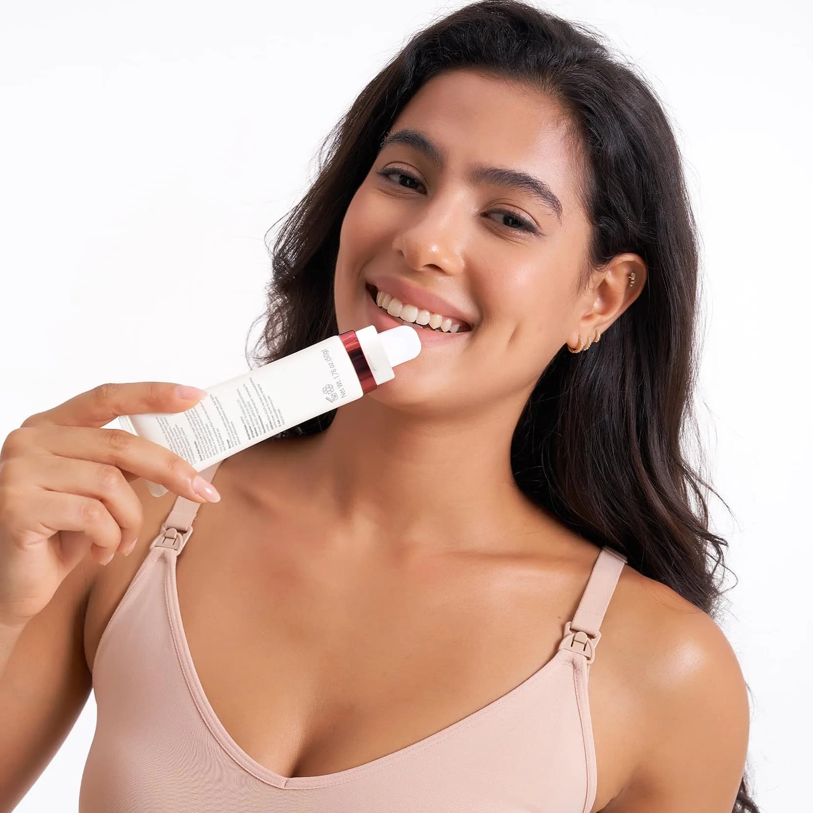 Momcozy Cooling Nipple Cream with Ceramic Applicator, Safe for Breastfeeding, 1.76oz | Plant-Based Relief for Cracked Nipples - view 8