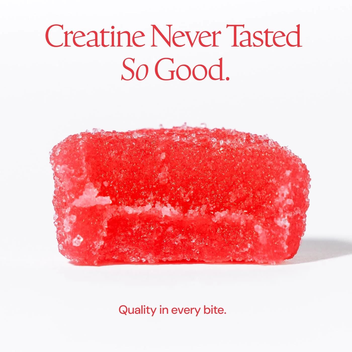 Create Creatine Monohydrate Gummies for Men & Women, Boost Focus, Strength, and Endurance, Anti-Melting Formula, Vegan, Gluten-Free, Non-GMO, 1.5g of Creatine per Gummy (90 Count) - view 3