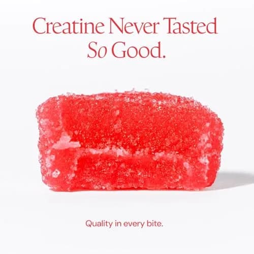 Create Creatine Monohydrate Gummies for Men & Women, Boost Focus, Strength, and Endurance, Anti-Melting Formula, Vegan, Gluten-Free, Non-GMO, 1.5g of Creatine per Gummy (90 Count) thumbnail 3