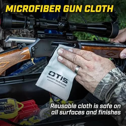 Otis Technology Microfiber Gun Cloth 6 Pack | 20cm x 30cm (8"x12") | Essential Firearm Cleaning Tool thumbnail 2