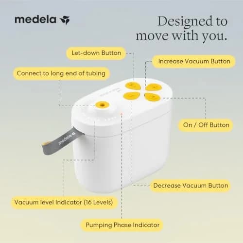 Medela Pump In Style Pro Double Electric Breast Pump 150ml (5oz) | Hospital Performance, BPA-Free, 16 Levels thumbnail 8