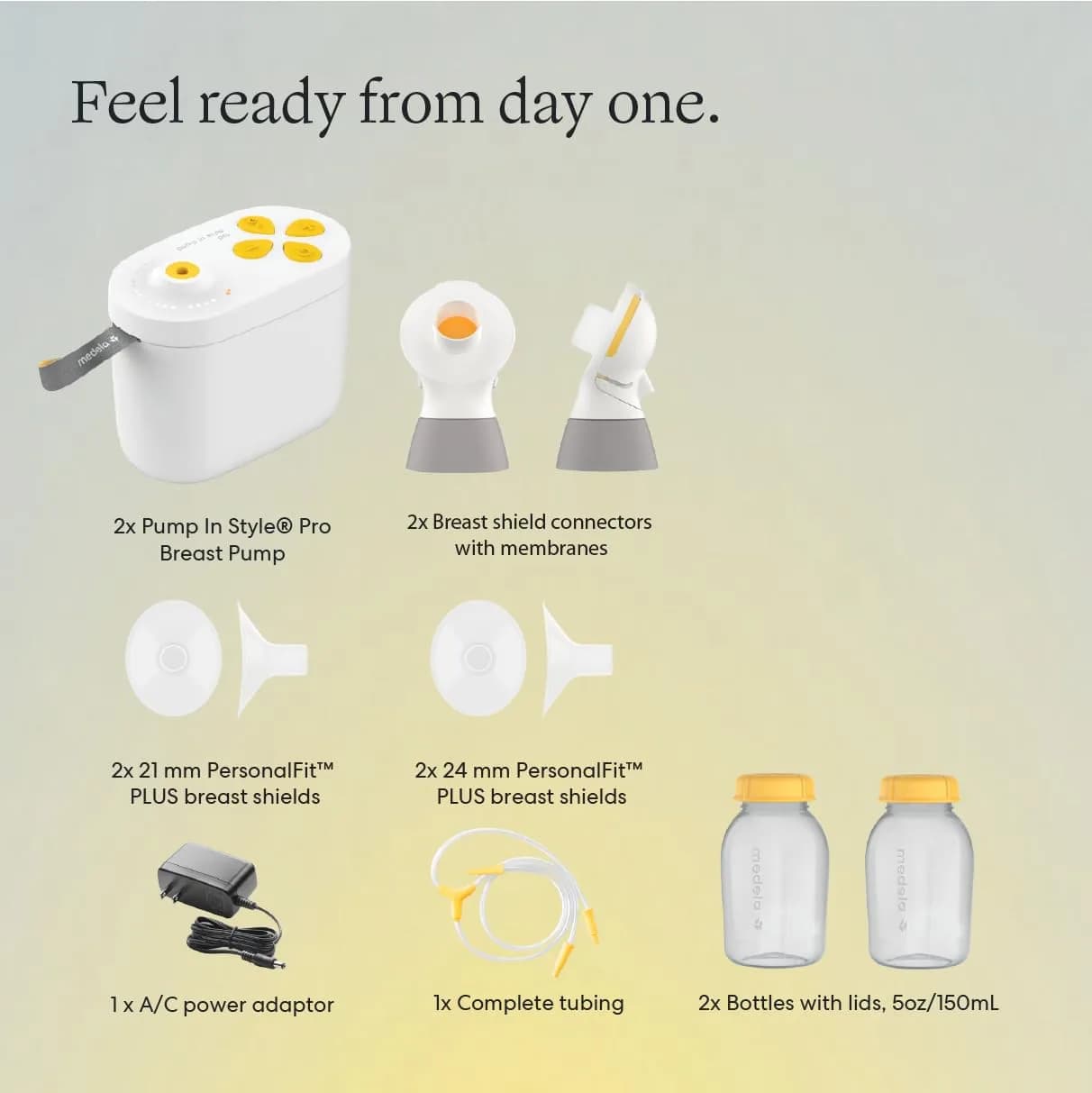 Medela Pump In Style Pro Double Electric Breast Pump 150ml (5oz) | Hospital Performance, BPA-Free, 16 Levels - view 9
