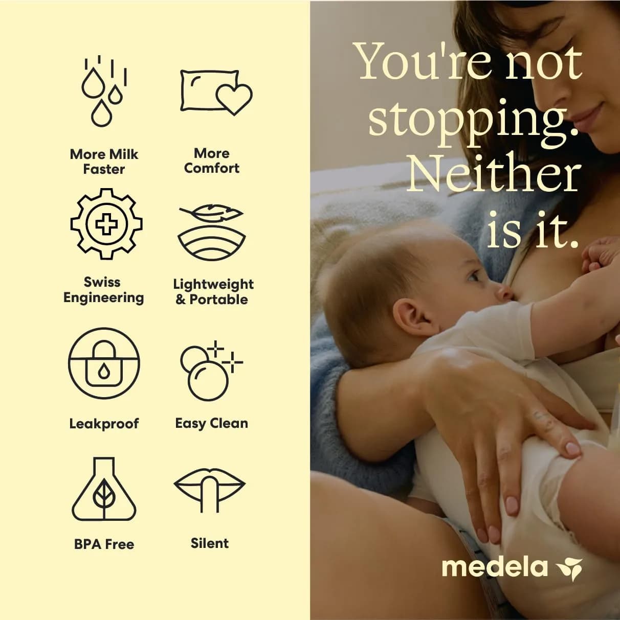 Medela Pump In Style Pro Double Electric Breast Pump 150ml (5oz) | Hospital Performance, BPA-Free, 16 Levels - view 3