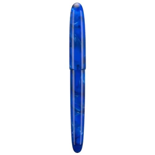 Asvine C80 Fountain Pen #8 Medium Nib Resin Collection Set with Converter (Cobalt Blue) | Handcrafted Writing Instrument thumbnail 2