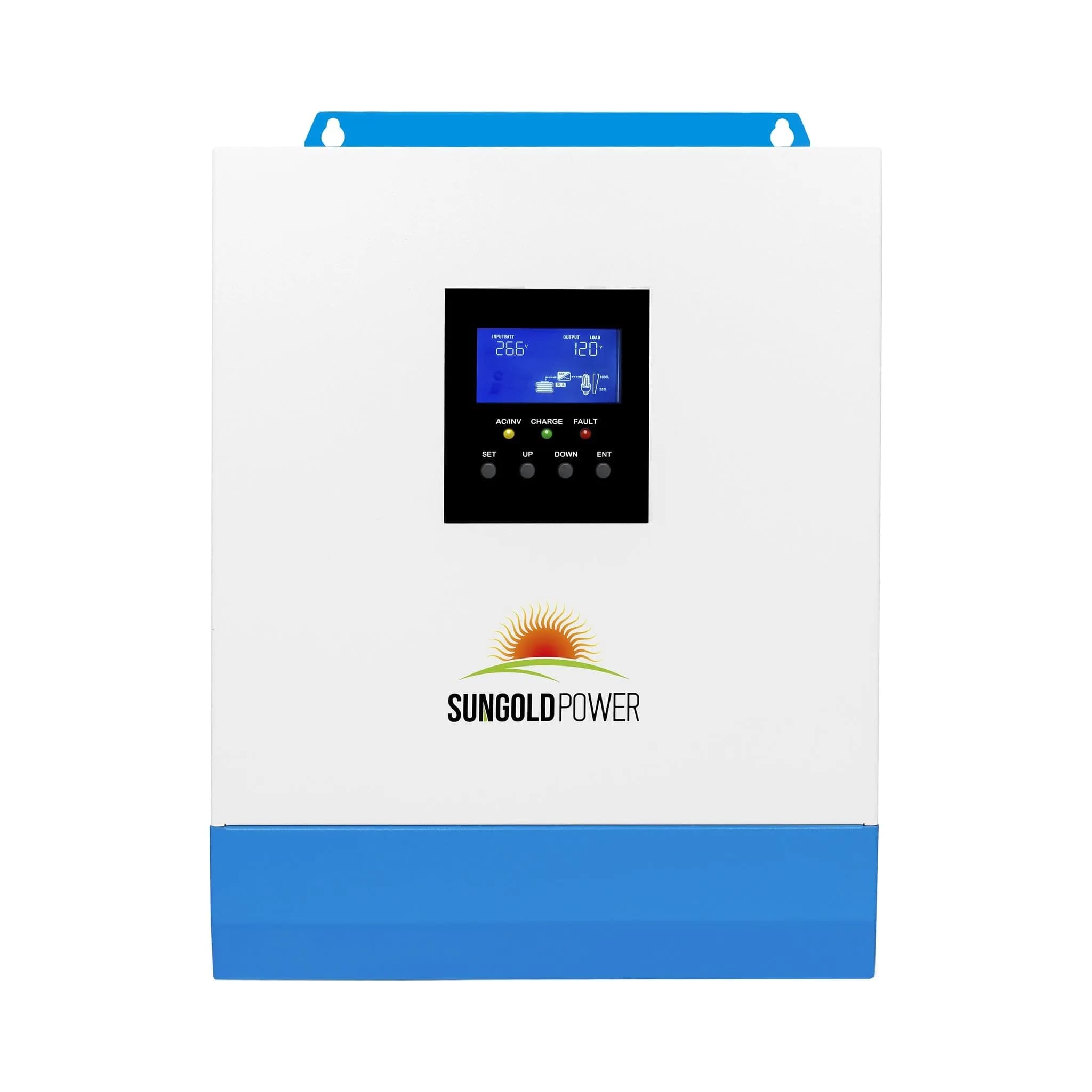 SGPWOSAY 24V Power Inverter 120V | 3000W Pure Sine Wave Off Grid Solar Inverter with MPPT Charger
