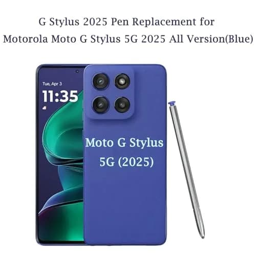Peixiong Stylus Pen Replacement for Moto G Stylus 5G 2025 (Blue) | Precision Input Pen for All Versions thumbnail 2