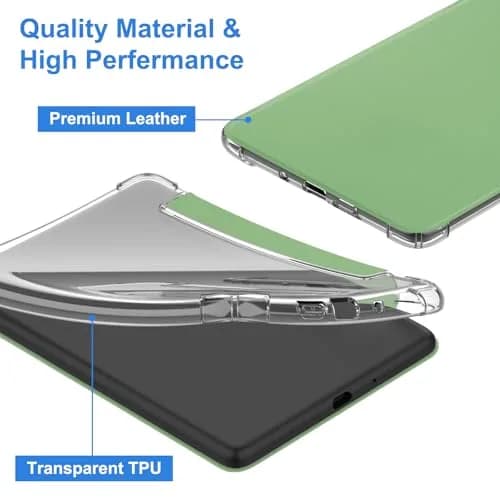 HGWALP Case for 6" Kindle 11th Gen 2024/2022 | Ultra Clear TPU Back Cover with Auto Wake/Sleep thumbnail 6