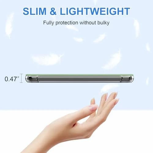 HGWALP Case for 6" Kindle 11th Gen 2024/2022 | Ultra Clear TPU Back Cover with Auto Wake/Sleep thumbnail 7