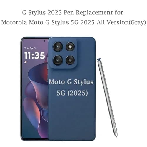 Peixiong Gray Stylus Pen for Moto G Stylus 5G 2025 (1 Pack) thumbnail 2