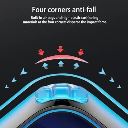 NOUKAJU Case for REDMAGIC 10 Air | Magnetic Cooling Phone Cover, Anti-Drop, Friction-Resistant, Full Protection thumbnail 4