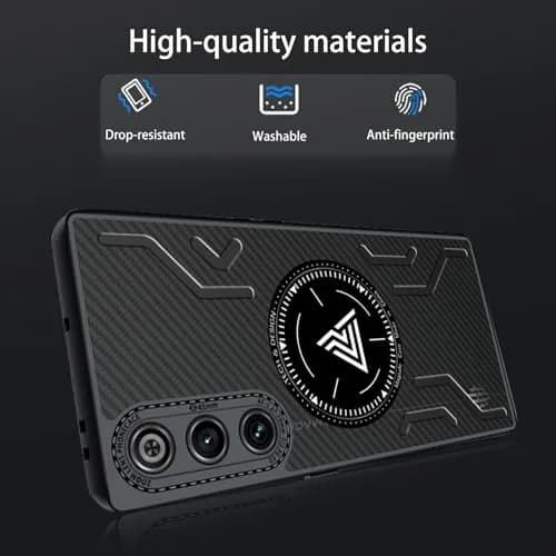 NOUKAJU Case for REDMAGIC 10 Air | Magnetic Cooling Phone Cover, Anti-Drop, Friction-Resistant, Full Protection thumbnail 2