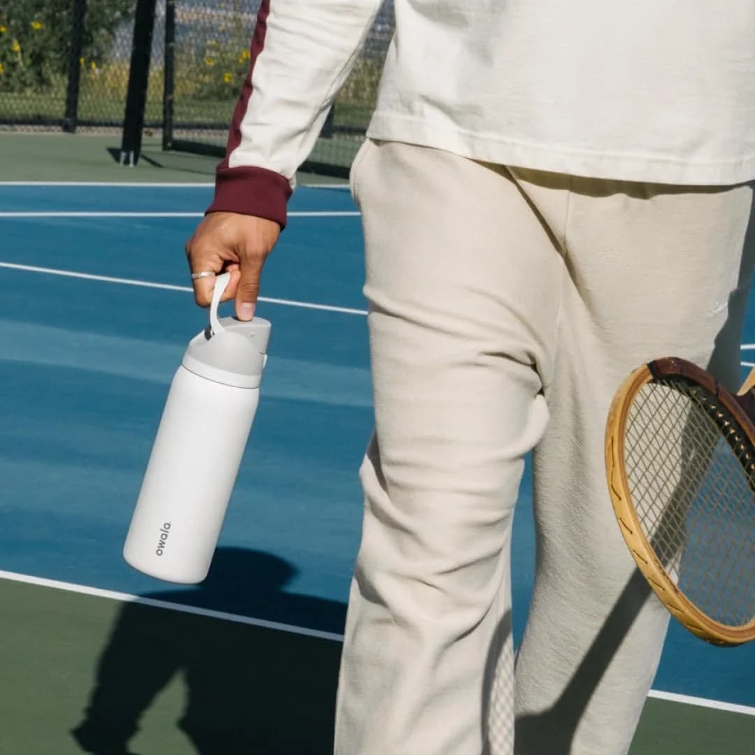Owala FreeSip Insulated Stainless Steel Water Bottle 32 oz Summer Paradise | Keeps Drinks Cold 24 Hours - view 6