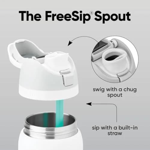 Owala FreeSip Insulated Stainless Steel Water Bottle 32 oz Summer Paradise | Keeps Drinks Cold 24 Hours thumbnail 2