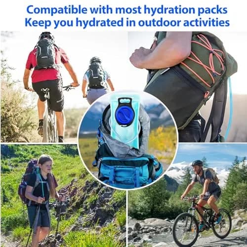 CHERAINTI 2.5L Hydration Bladder | Leak-Proof Water Reservoir for Backpacks thumbnail 8