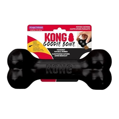KONG Extreme Goodie Bone Natural Rubber Dog Toy for Extra Large Dogs | Power Chewers, Treat Stuffing, USA-Sourced thumbnail 1