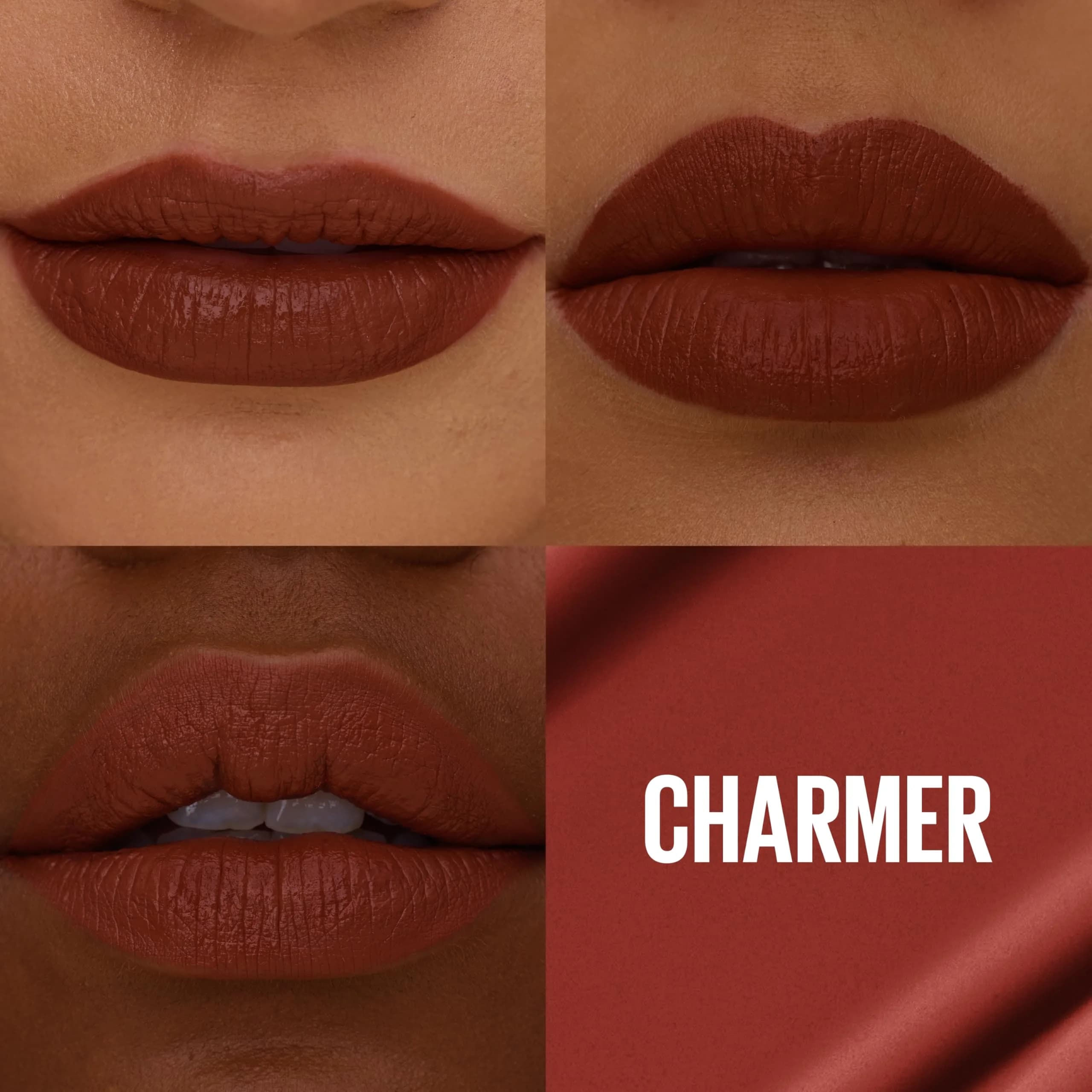 Maybelline Super Stay Matte Ink Liquid Lipstick, Charmer (Midtone Mauvy Brown), 0.17 Fl Oz (5 ml) | Long-Lasting Matte Color - view 2