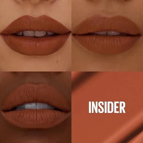 MAYBELLINE Super Stay Matte Ink Liquid Lipstick, Insider (Midtone Yellow Brown) 5ml (0.17 Fl Oz) | 16-Hour Wear Matte Finish thumbnail 2