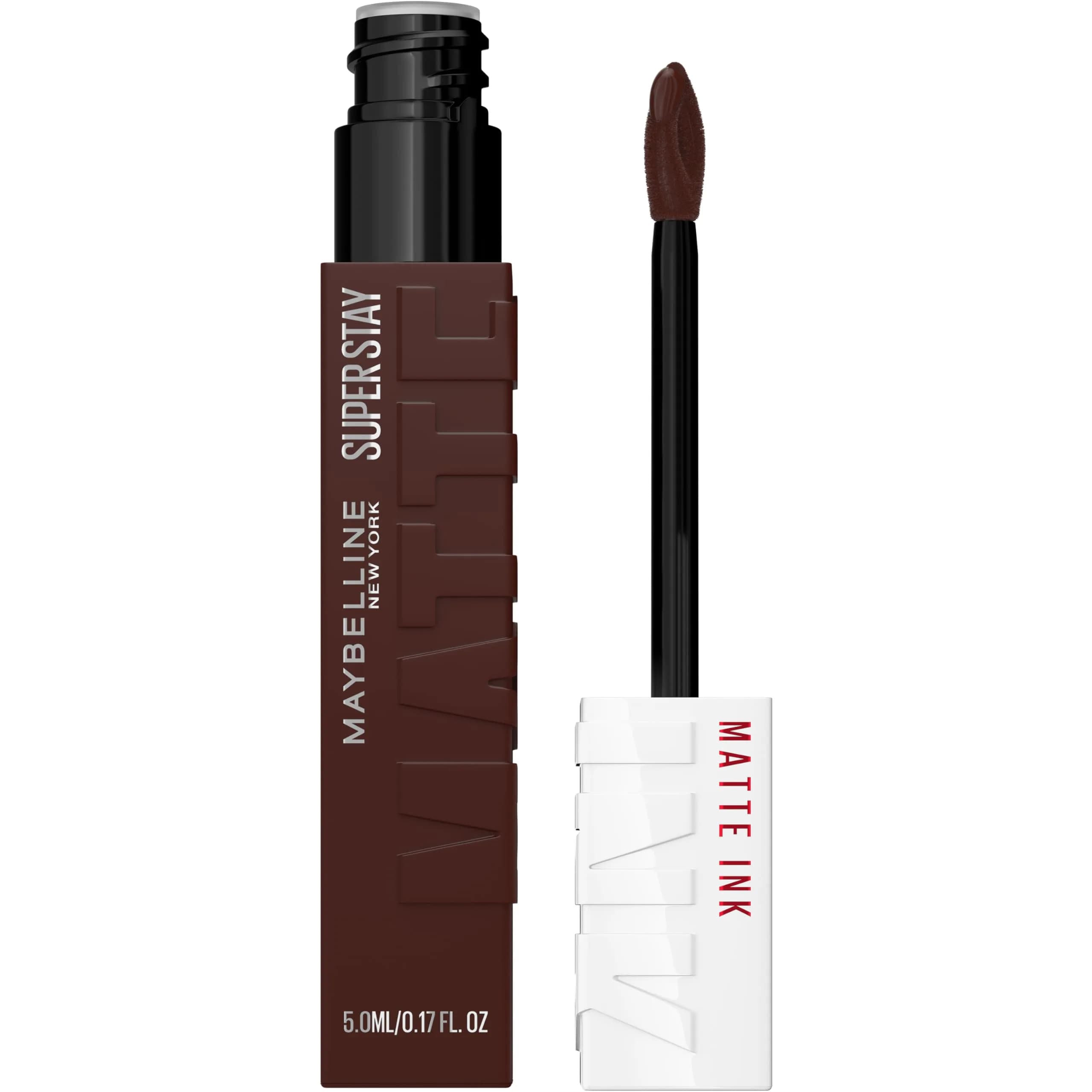 Maybelline Super Stay Matte Ink Liquid Lipstick in Vixen (Intense Blackened Brown) - 16-Hour Transfer-Proof - main product image