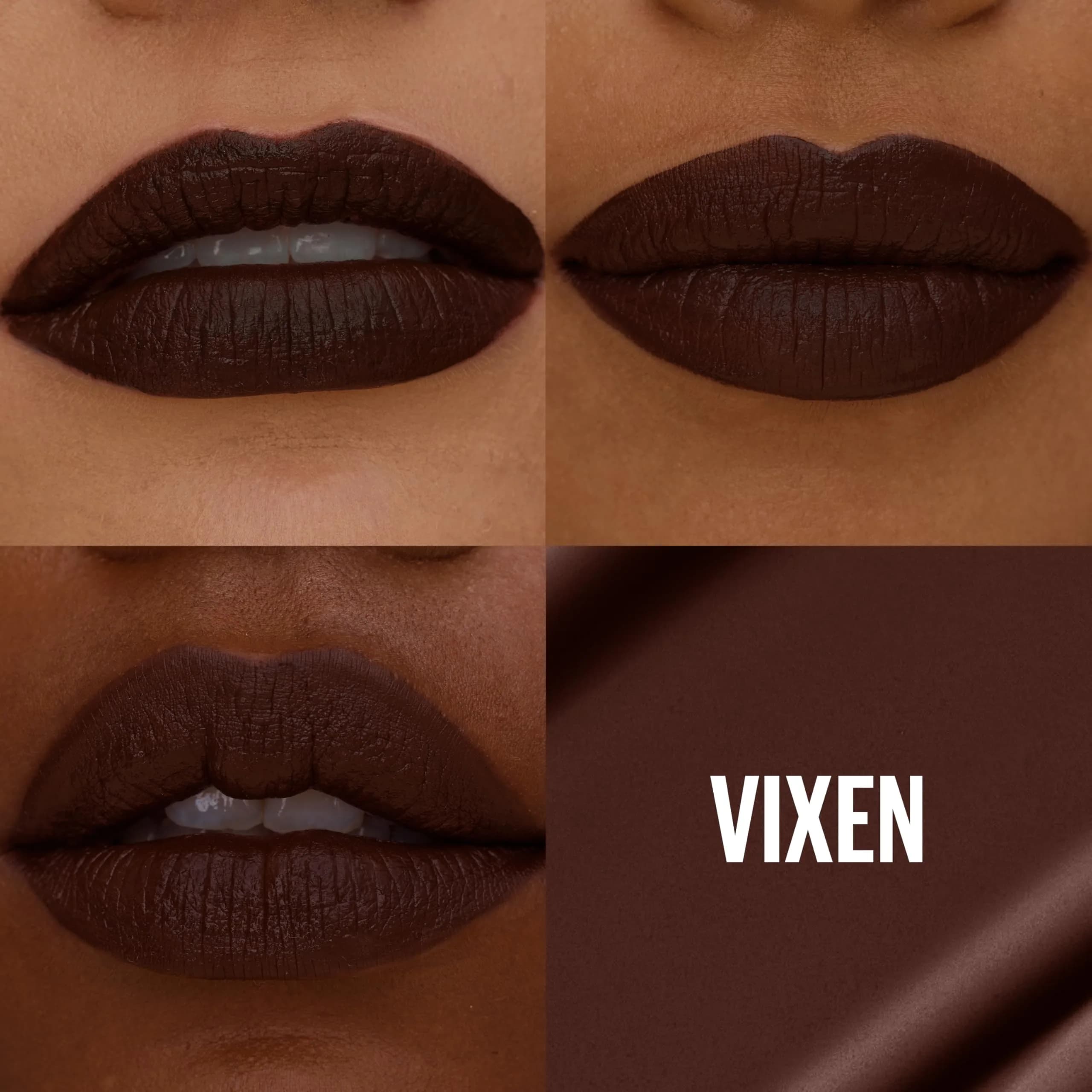 Maybelline Super Stay Matte Ink Liquid Lipstick in Vixen (Intense Blackened Brown) - 16-Hour Transfer-Proof thumbnail 2