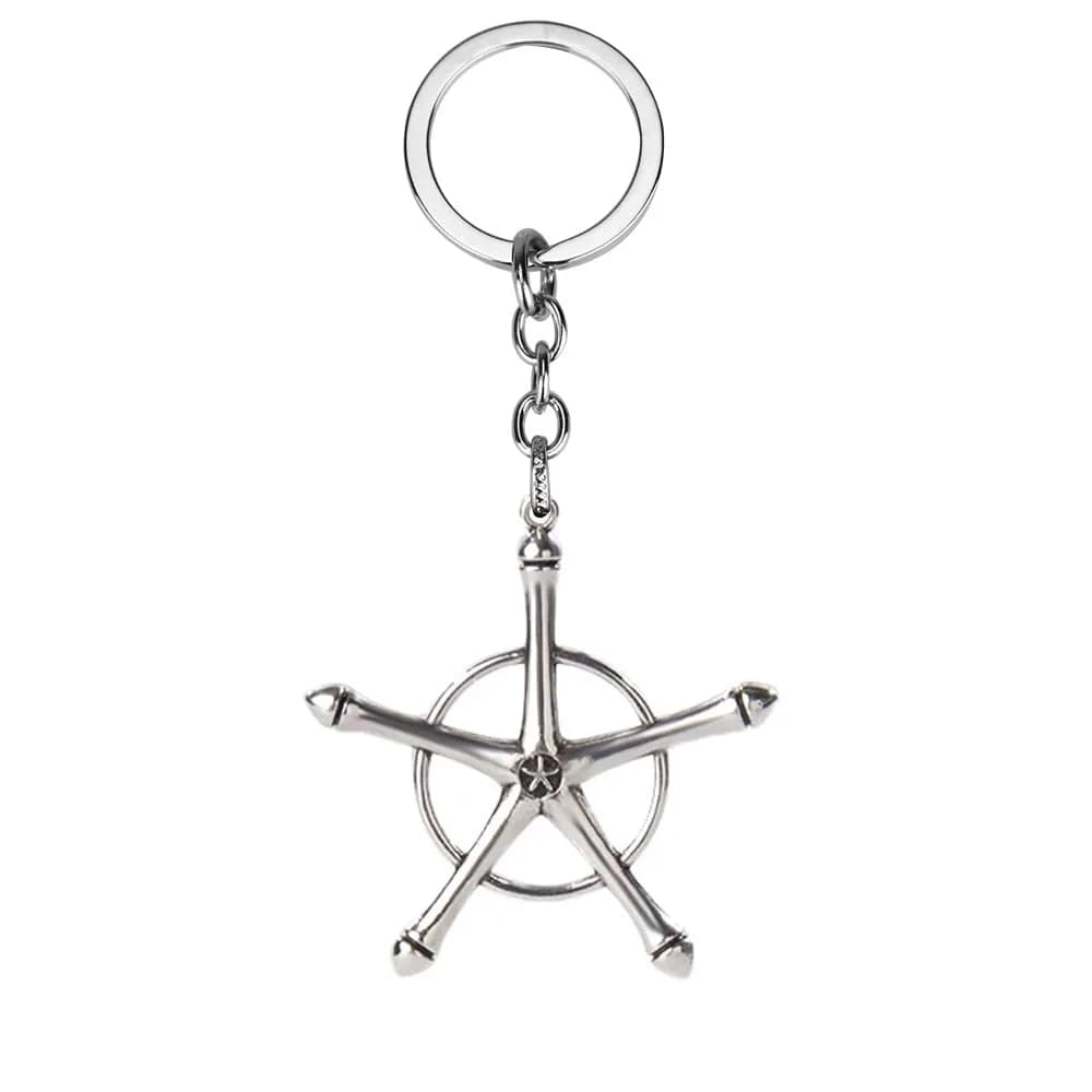 Kbtany Uryuu Quincy Cross Keychain for Anime Fans | Cosplay Charm Gift — Uryuu Quincy Cross Keychain