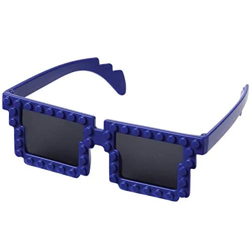 Bedwina Building Blocks Glasses - Pack of 24 | Neon Party Favors for Kids thumbnail 7