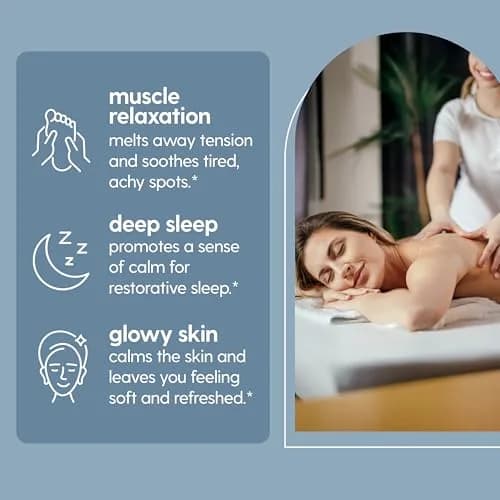 M3 Naturals Magnesium Massage Oil 237ml (8 Fl Oz) | Relieves Sore Muscles & Promotes Sleep thumbnail 2
