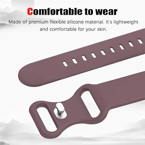 HAYONLIY Thin Slim Band Compatible for Google Pixel Watch 5/4/3 41mm | Slim, Silicone, Adjustable thumbnail 4