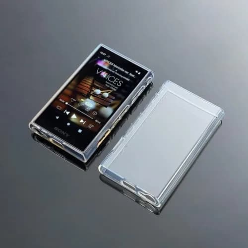 AudioPartner Hard Carrying Case & Clear TPU Cover for Sony Walkman NW-A306 NW-A307 | Protects Player & Accessories thumbnail 3