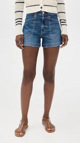 DAZE Women's Valley Girl Shorts, Manhattan, Size 30 | High-Rise Relaxed Fit Denim thumbnail 2