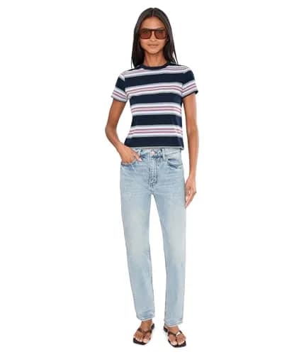 DAZE Women's Smarty Pants, Wink, 30 | High-Rise Slim Fit Denim for Daily Wear thumbnail 2