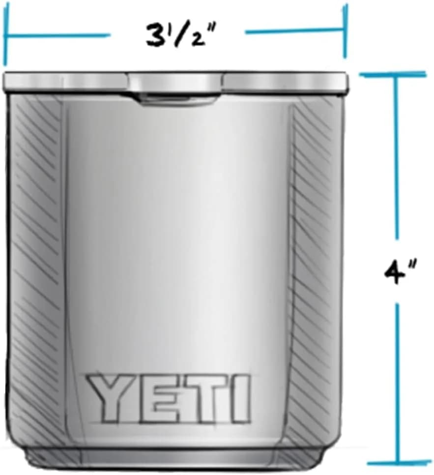 YETI Rambler 10 oz Stackable Lowball 2.0 Vacuum Insulated Stainless Steel Papaya thumbnail 2