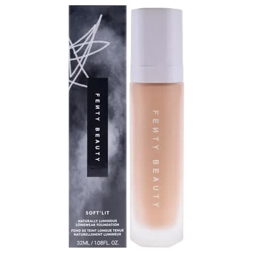 FENTY BEAUTY Soft Lit Naturally Luminous Longwear Foundation 240 Light Medium Warm Golden | Hydrating, Radiant, Sweat-Resistant (70-120 chars) thumbnail 1