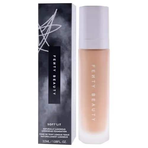 FENTY BEAUTY Soft Lit Naturally Luminous Longwear Foundation 240 Light Medium Warm Golden | Hydrating, Radiant, Sweat-Resistant (70-120 chars) thumbnail 4