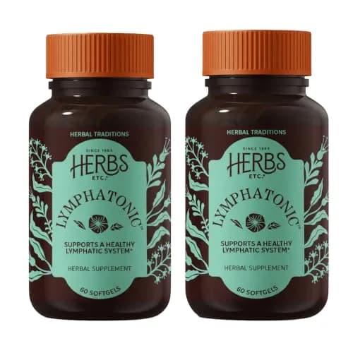 Herbs, Etc. Lymphatonic Softgels 60 Ct | Herbal Support for Lymph & Immunity thumbnail 1
