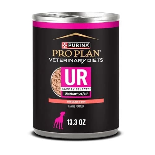 Pro Plan Veterinary Diets Purina UR Savory Selects Wet Dog Food 13.3oz (12) | Supports Urinary Health thumbnail 1