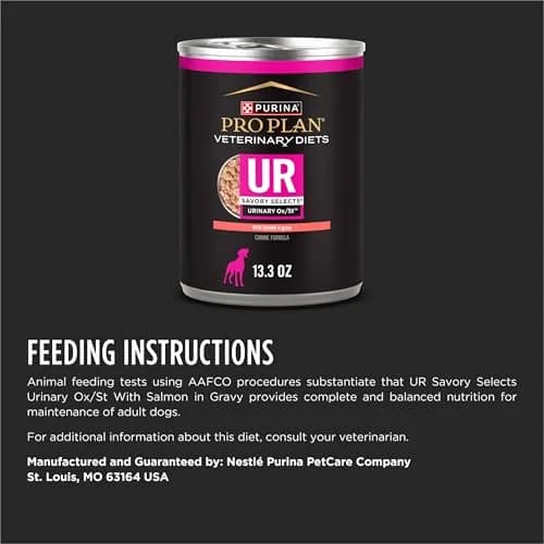 Pro Plan Veterinary Diets Purina UR Savory Selects Wet Dog Food 13.3oz (12) | Supports Urinary Health thumbnail 6