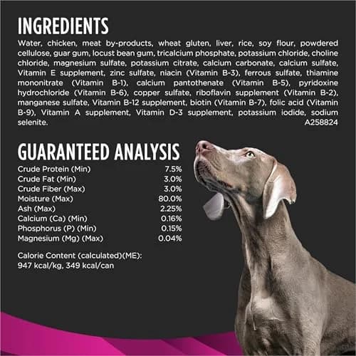 Pro Plan Veterinary Diets UR Savory Selects Wet Dog Food 13.3oz | Supports Urinary Health & Dissolves Stones thumbnail 5