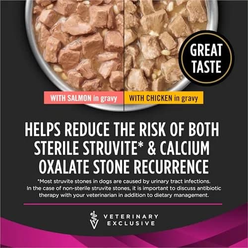 Pro Plan Veterinary Diets Purina Wet Dog Food Variety Pack, 159.6 oz | Supports Urinary Health thumbnail 2