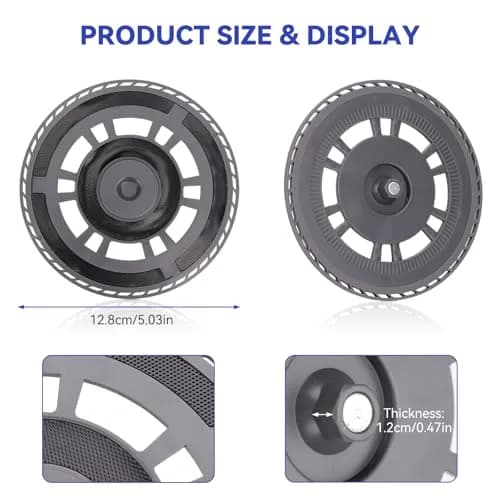 Sgizoku Mop Pad Plate for Dreame X20 X10 X10pro Robot Vacuum Cleaner - 2 Pack | Replacement Mop Tray Part Attachment thumbnail 2