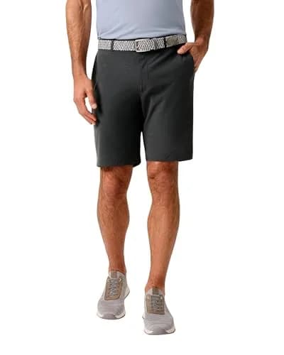 johnnie-O Mulligan Performance Shorts Black / 40 | Premium Golf Shorts with Magnetic Pockets & Tucked Waist thumbnail 1