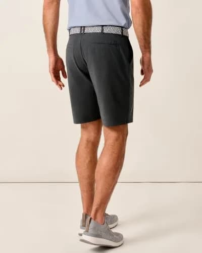 johnnie-O Mulligan Performance Shorts Black / 40 | Premium Golf Shorts with Magnetic Pockets & Tucked Waist thumbnail 3
