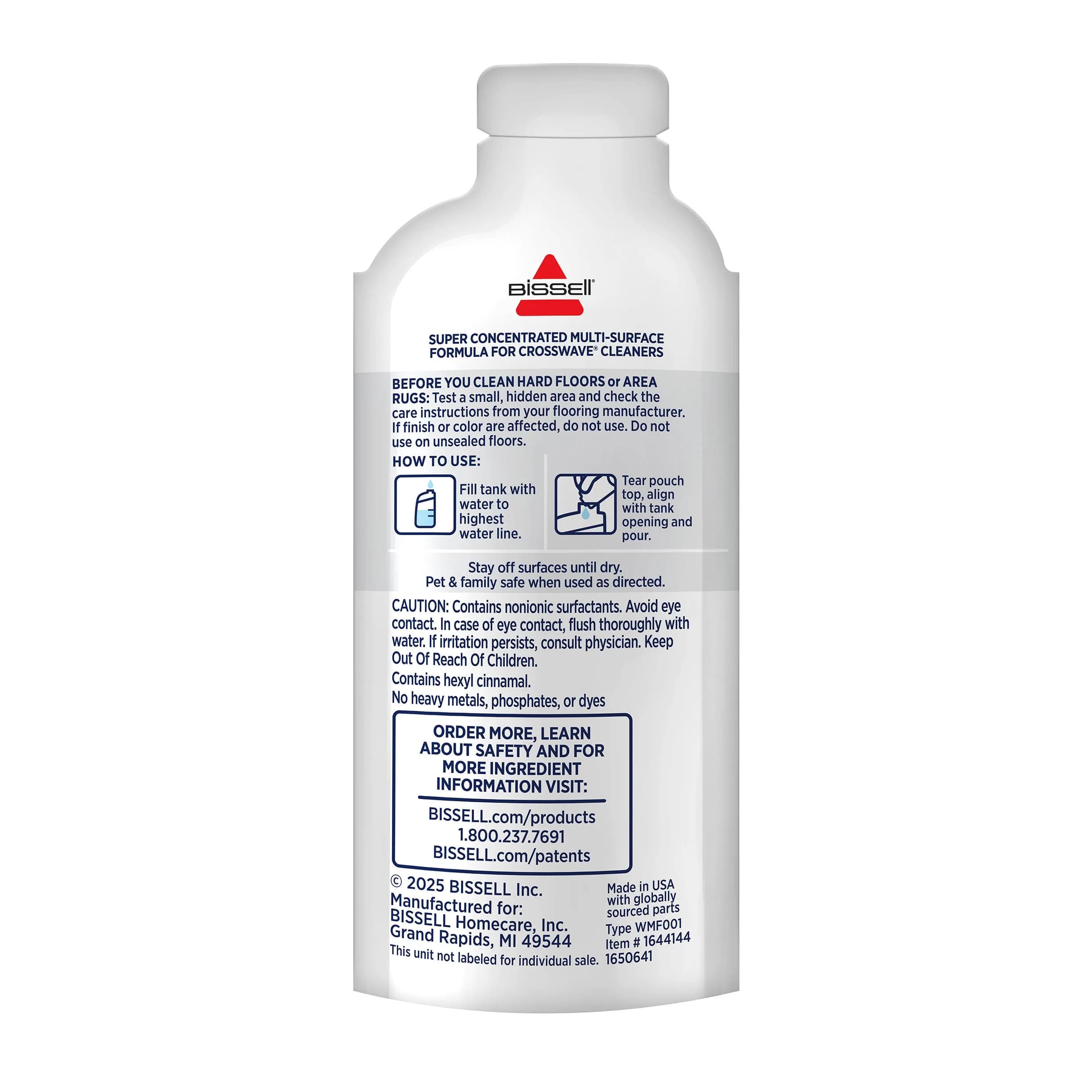 Bissell Multi-Surface Super Concentrate Solution Pouches 14-Count | Eco-Friendly Formula for Hard Floors & Rugs - view 8
